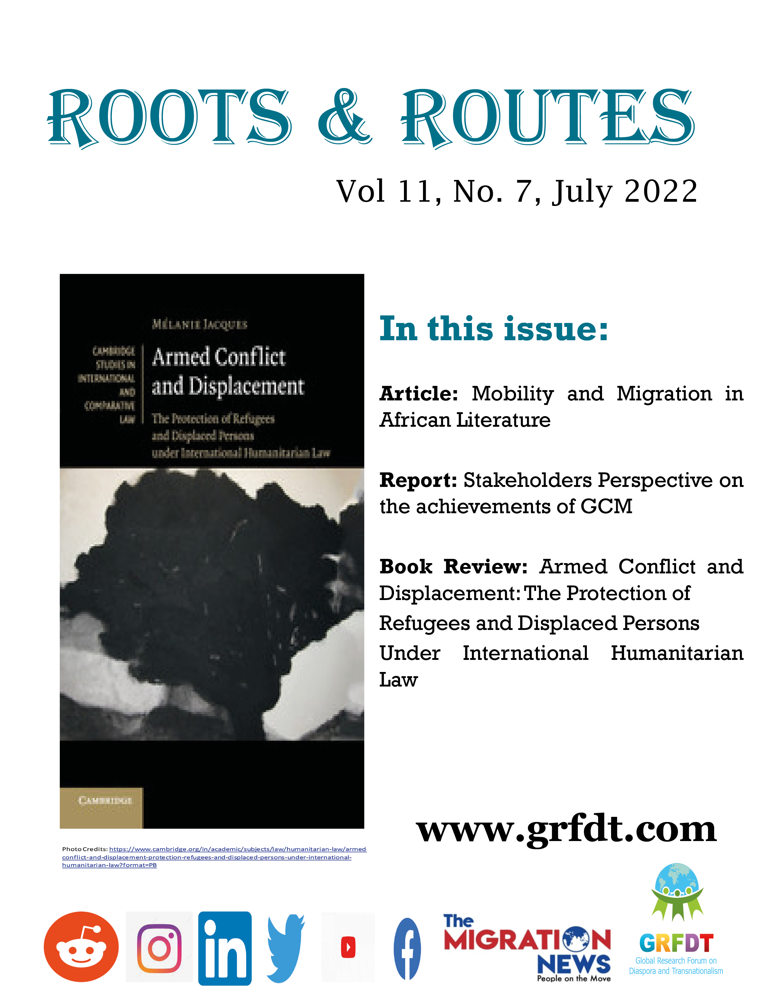 Roots & Routes, July, 2022