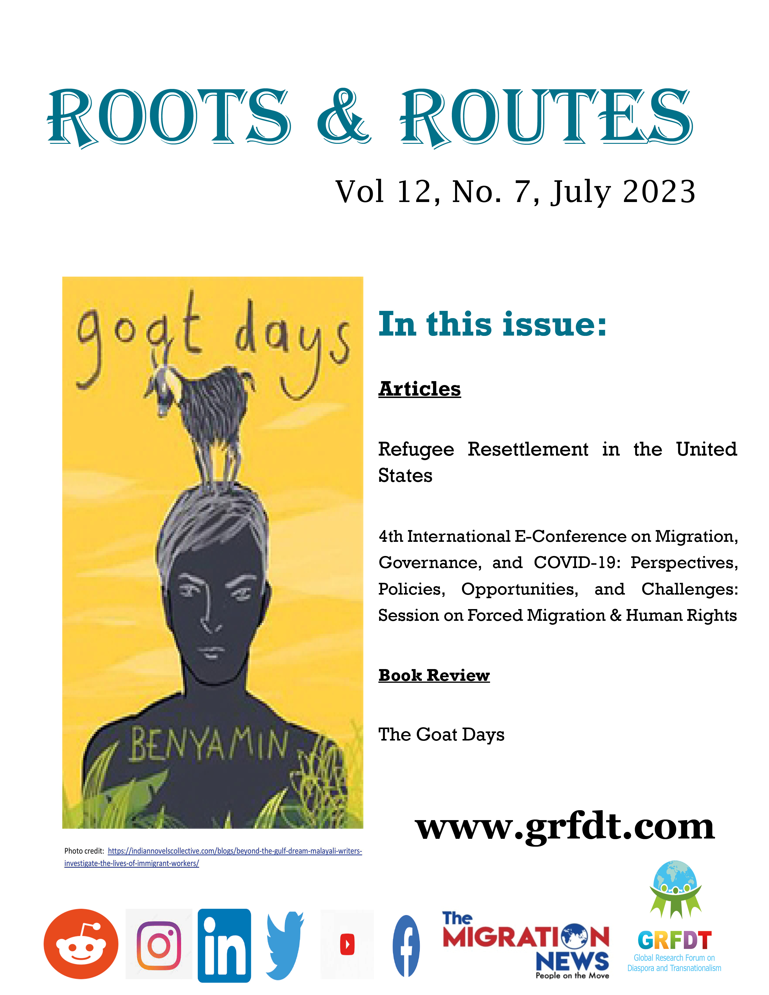 Roots & Routes, July, 2023