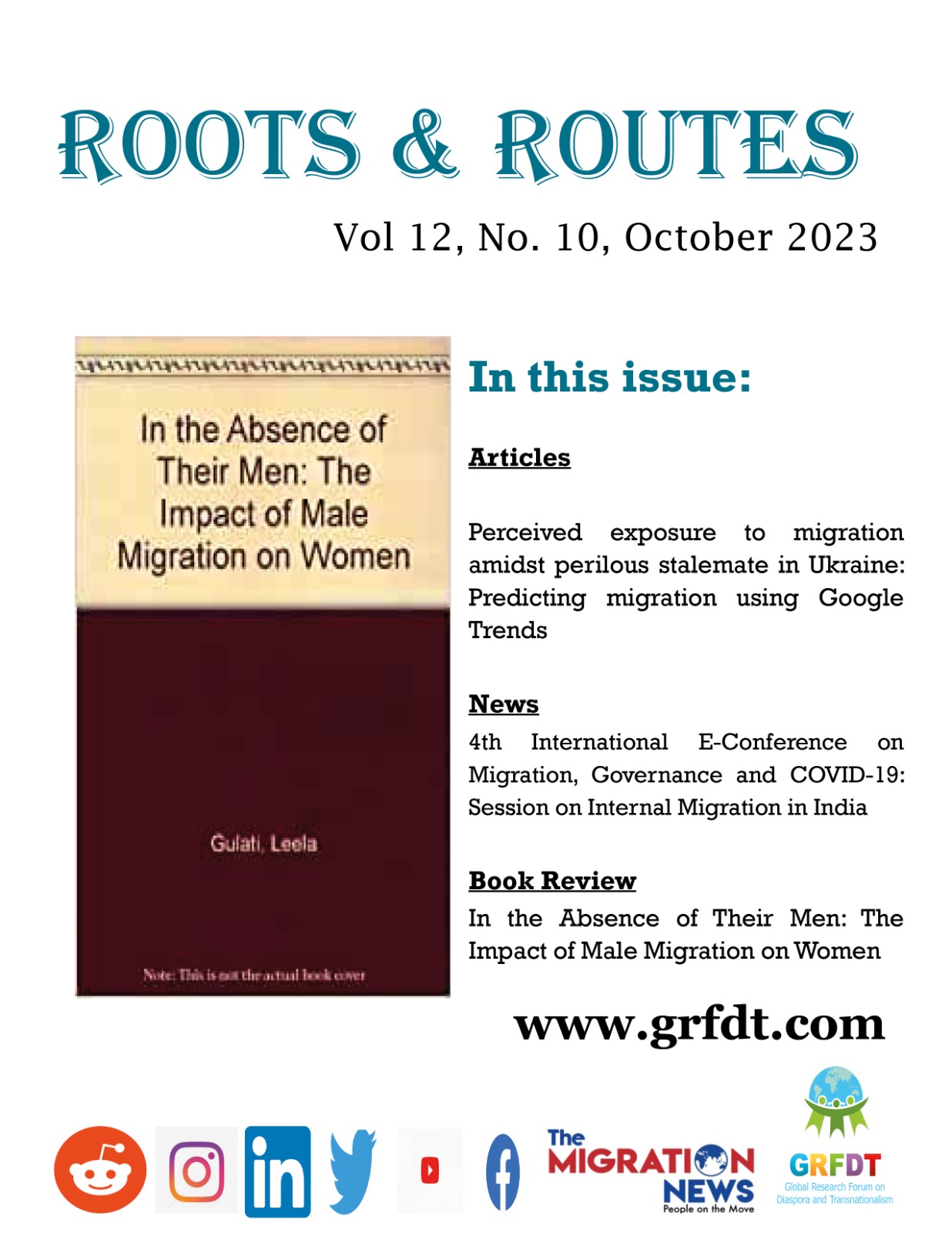 Roots & Routes, October, 2023