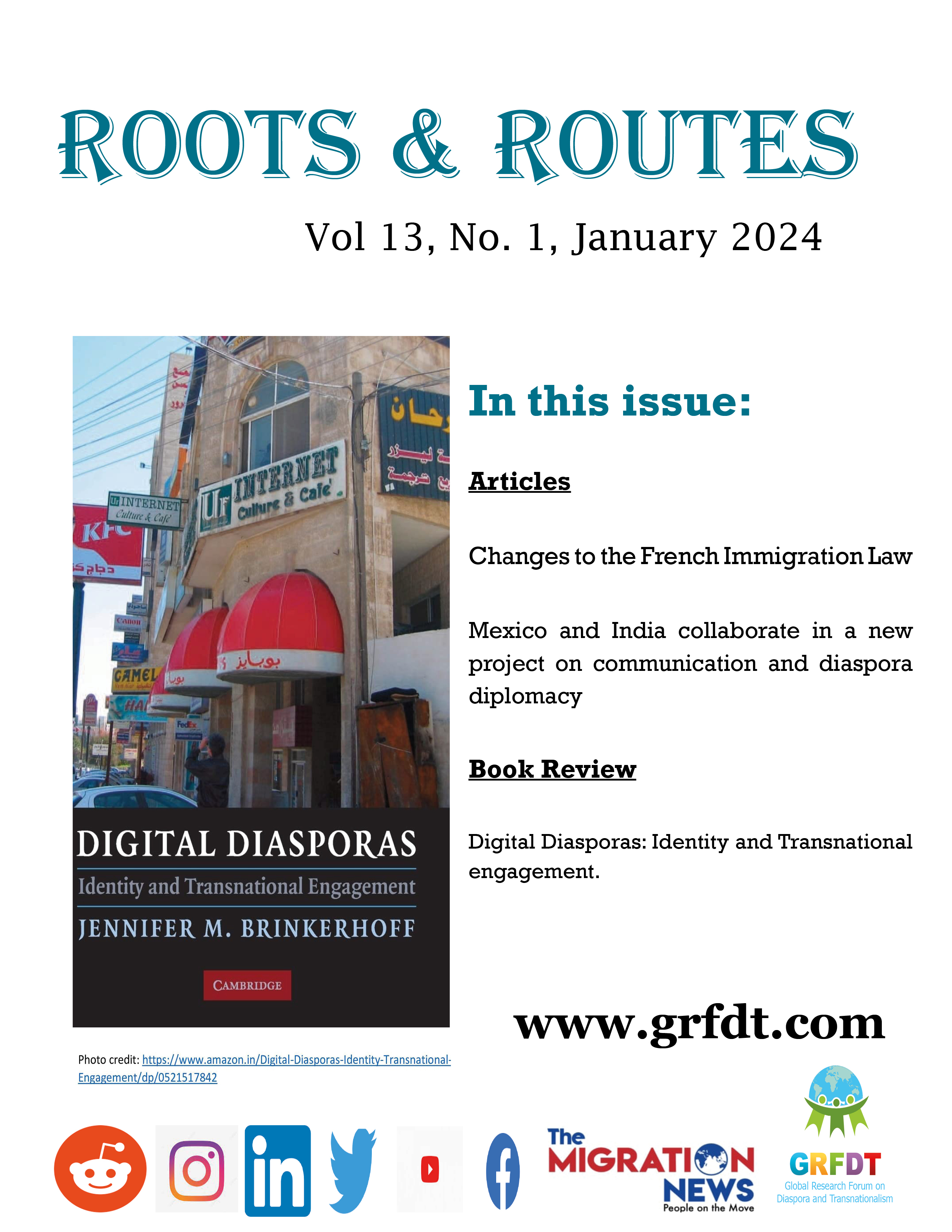 Roots & Routes, January, 2024